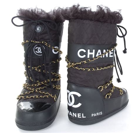 chanel apres ski boots price|CHANEL.